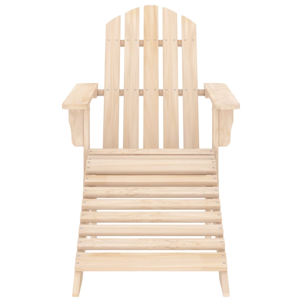 Garden Chair | Natural wood | Solid fir wood |  Detachable