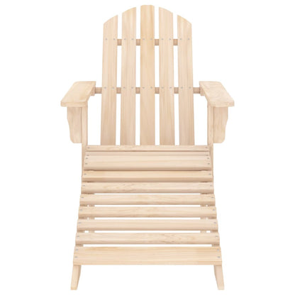 Garden Chair | Natural wood | Solid fir wood |  Detachable