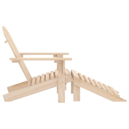Garden Chair | Natural wood | Solid fir wood |  Detachable