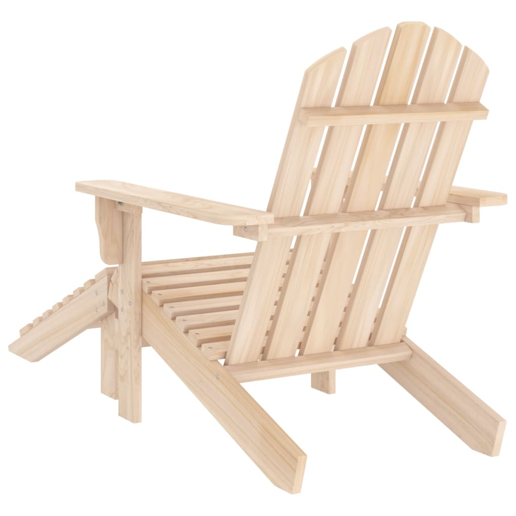 Garden Chair | Natural wood | Solid fir wood |  Detachable