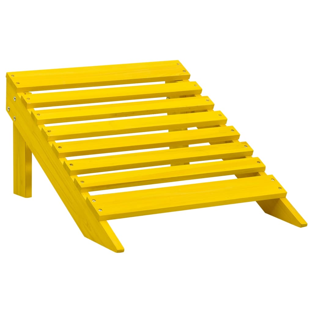 Garden Chair | Yellow | Solid Fir Wood | Large | Detachable