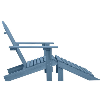 Garden Chair | Blue | Solid Fir Wood | Standard | Detachable