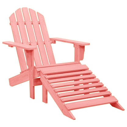 Garden Chair | Pink | Solid fir wood | Standard |  Detachable
