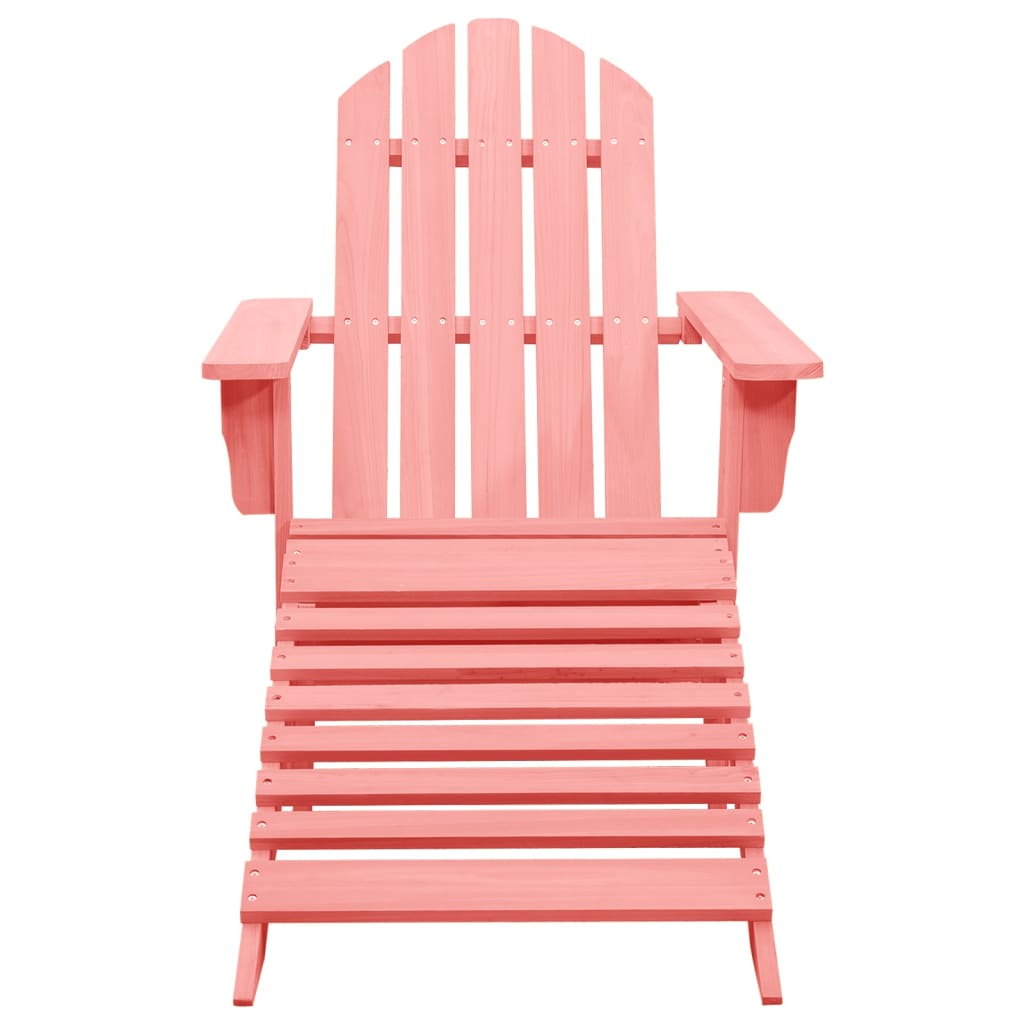Garden Chair | Pink | Solid fir wood | Standard |  Detachable