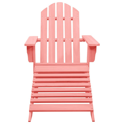 Garden Chair | Pink | Solid fir wood | Standard |  Detachable