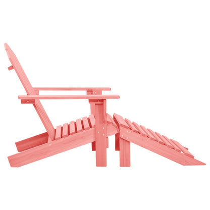 Garden Chair | Pink | Solid fir wood | Standard |  Detachable