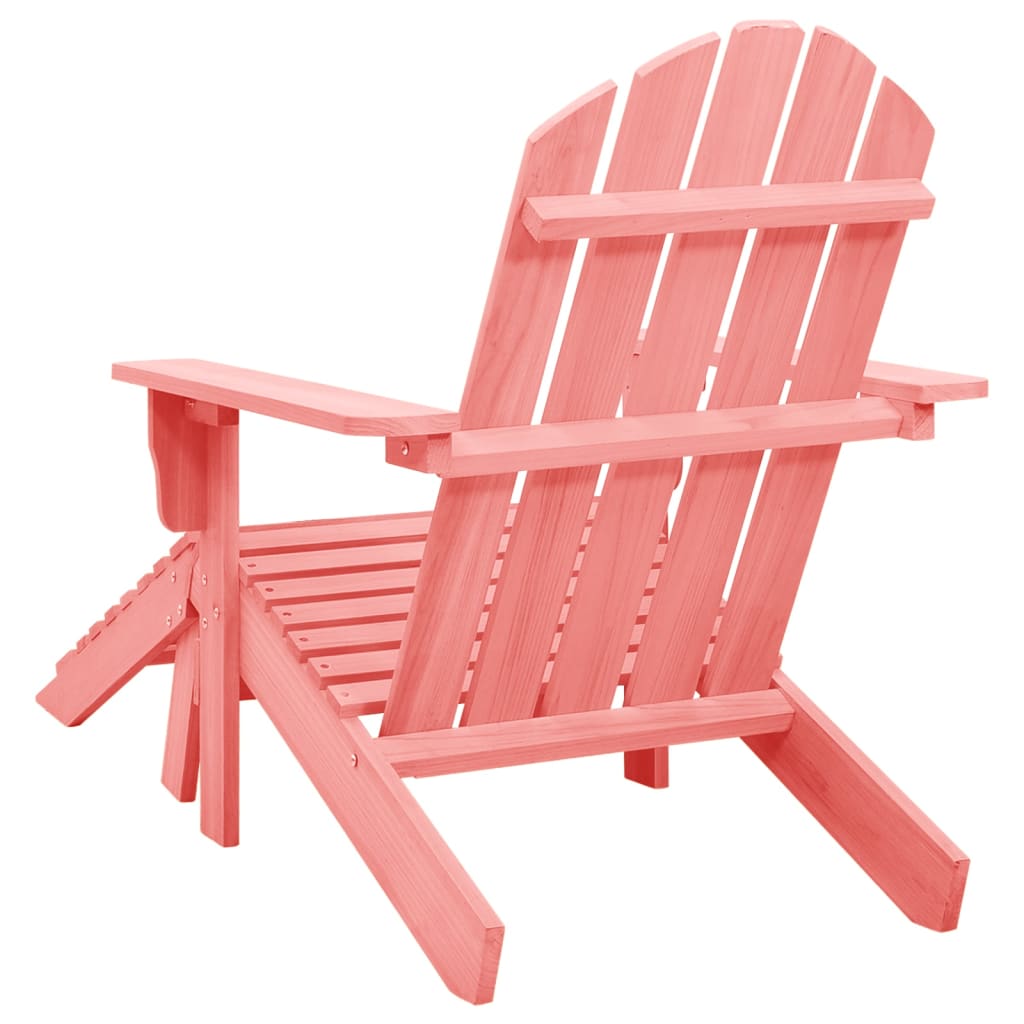 Garden Chair | Pink | Solid fir wood | Standard |  Detachable