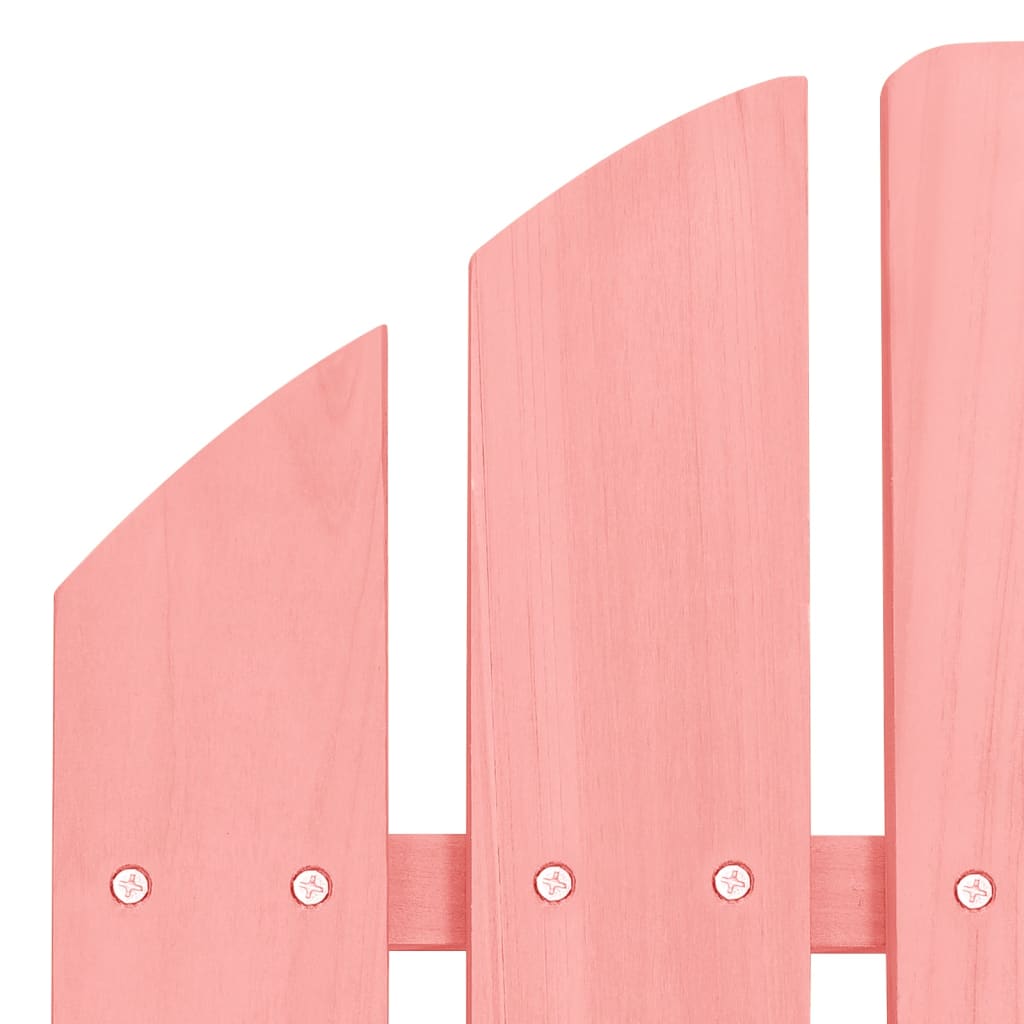 Garden Chair | Pink | Solid fir wood | Standard |  Detachable