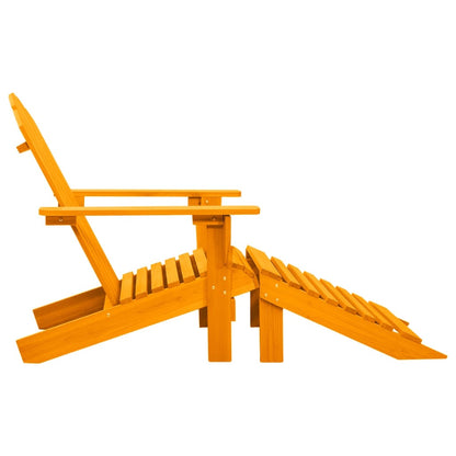 Garden Chair | Orange | Solid fir wood | Standard | Detachable