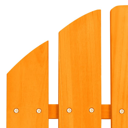Garden Chair | Orange | Solid fir wood | Standard | Detachable