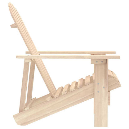 315872 vidaXL Garden Adirondack Chair Solid Fir Wood