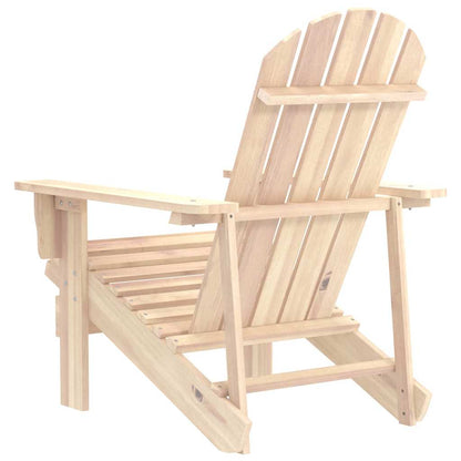 315872 vidaXL Garden Adirondack Chair Solid Fir Wood