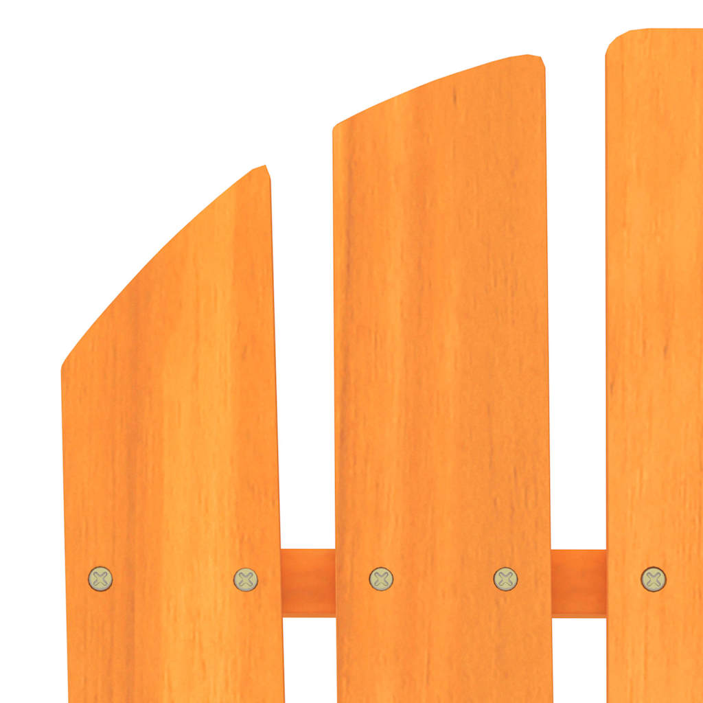 315878 vidaXL Garden Adirondack Chair Solid Fir Wood Orange
