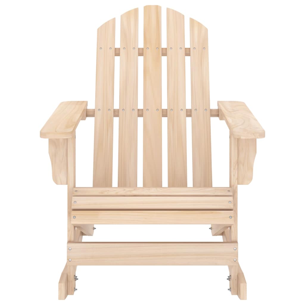 315882 vidaXL Garden Adirondack Rocking Chair Solid Fir Wood