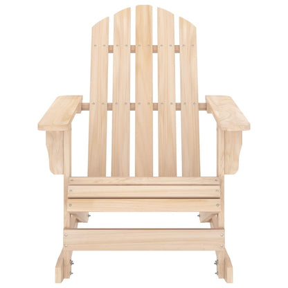315882 vidaXL Garden Adirondack Rocking Chair Solid Fir Wood
