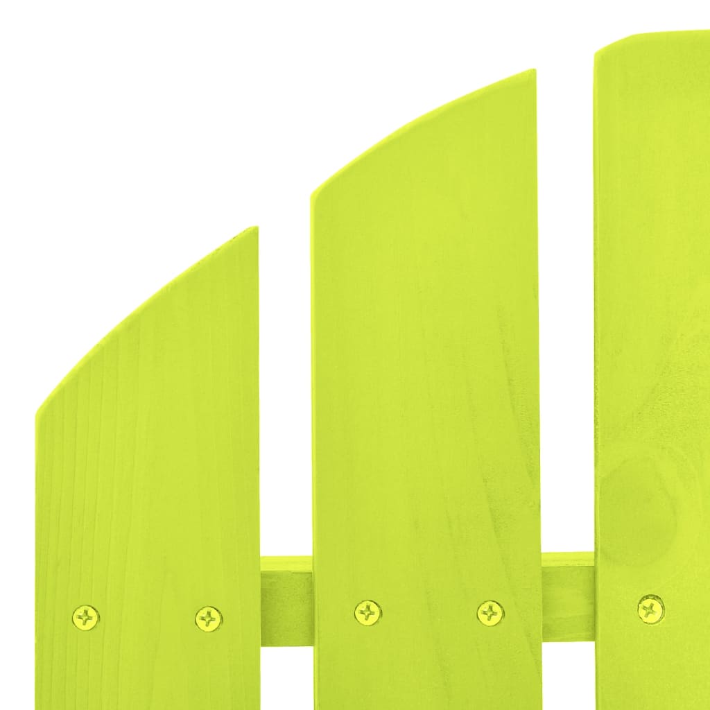 Garden Rocking Chair | Green | Solid fir wood | Standard