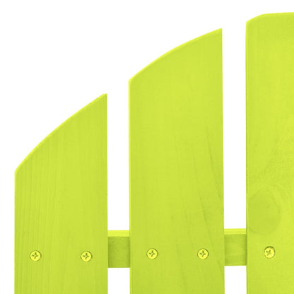 Garden Rocking Chair | Green | Solid fir wood | Standard