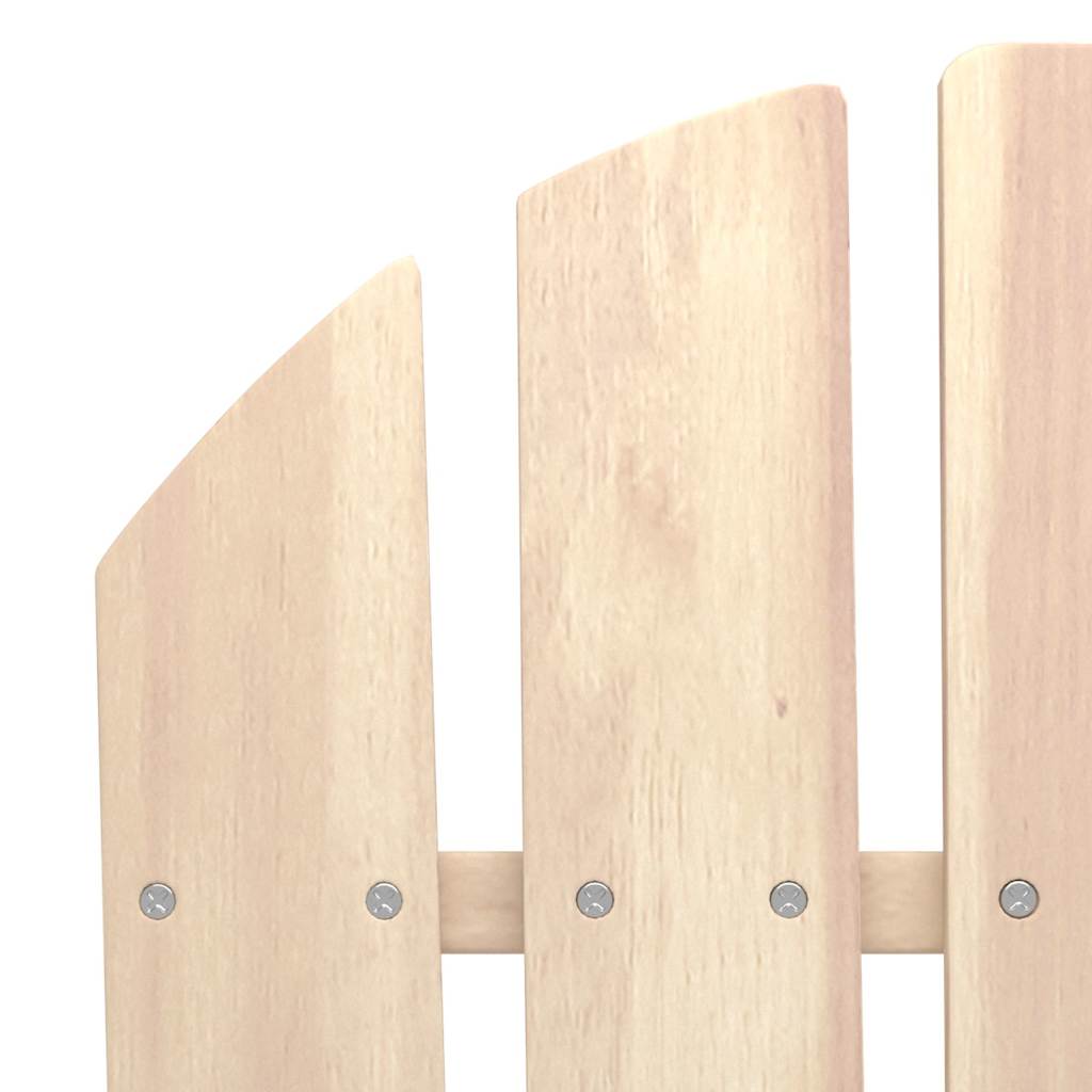 315892 vidaXL Garden Adirondack Chairs with Tea Table Solid Fir Wood