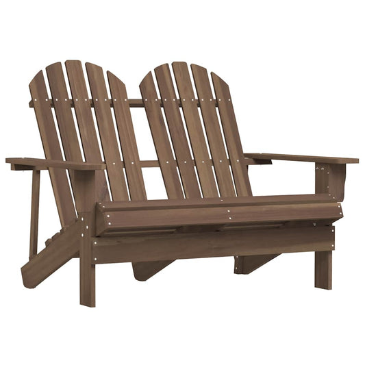 Garden Chair | Brown | Solid Fir Wood | Standard | Ergonomic