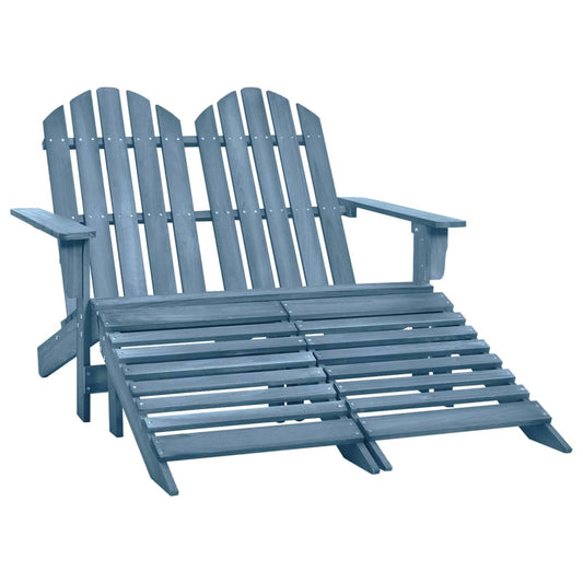 Garden Chair | Blue | Solid fir wood | Large | Detachable
