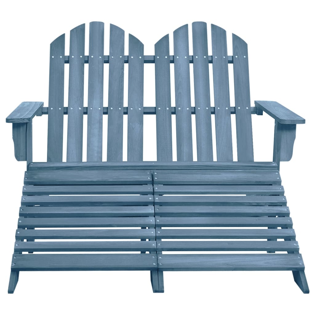 Garden Chair | Blue | Solid fir wood | Large | Detachable