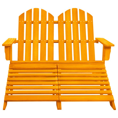 Garden Chair | Orange | Solid fir wood | Large | Detachable