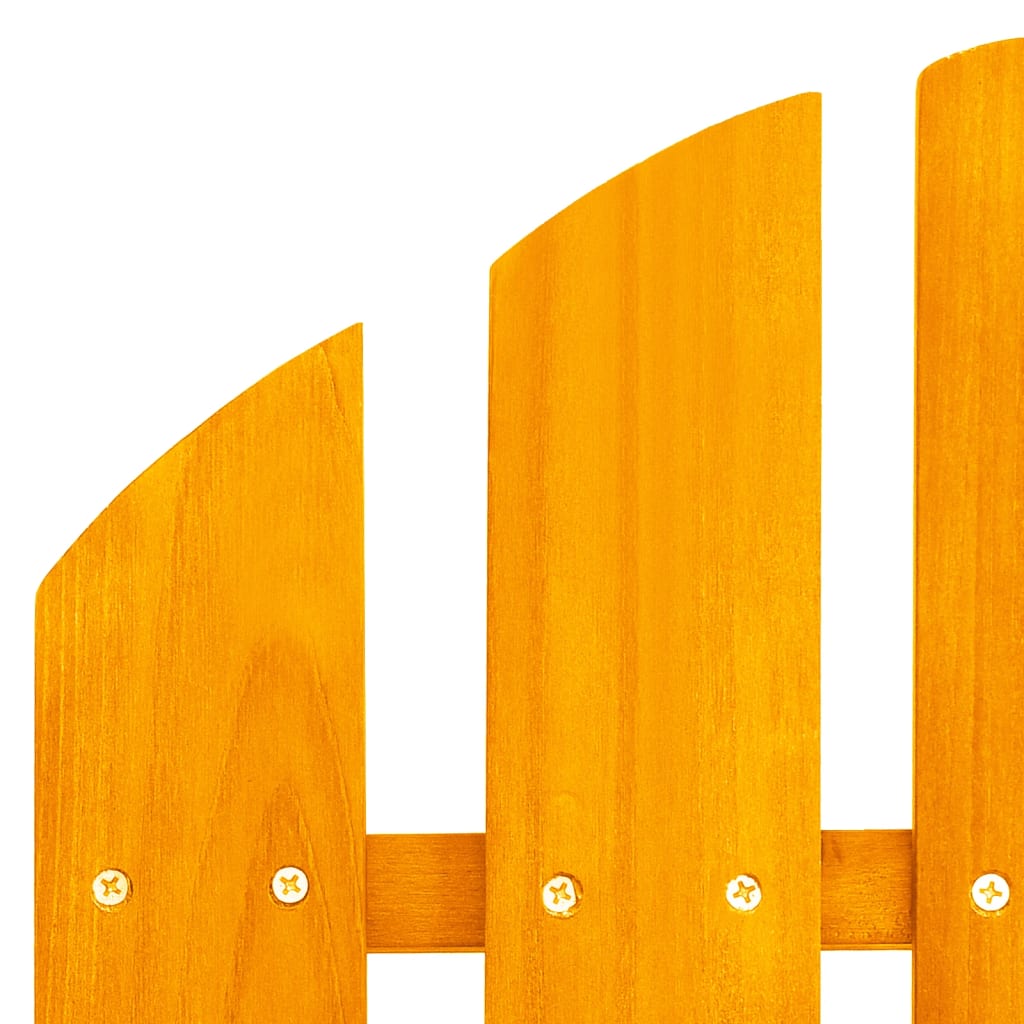 Garden Chair | Orange | Solid fir wood | Large | Detachable