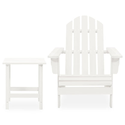 Garden Chair | White | Solid fir wood | Standard | Ergonomic