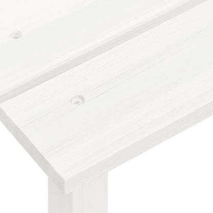 Garden Chair | White | Solid fir wood | Standard | Ergonomic