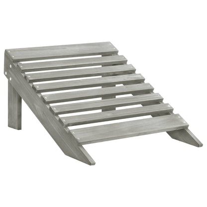 Garden Chair | Grey | Solid Fir Wood | Large | Detachable | Garden Chair