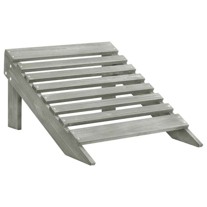 Garden Chair | Grey | Solid Fir Wood | Large | Detachable | Garden Chair