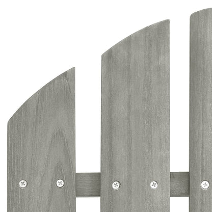 Garden Chair | Grey | Solid Fir Wood | Large | Detachable | Garden Chair