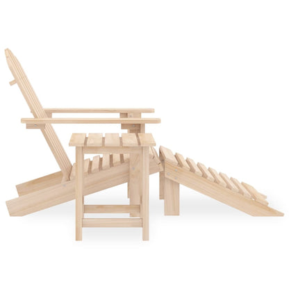 Garden Chair | Natural Wood | Solid fir wood | Standard | Detachable