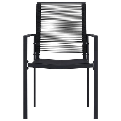 Dining Set | Black | Glass | Large |  Durable  | Garden Dining Set
