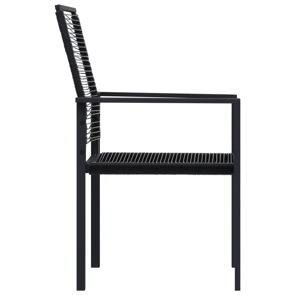 Dining Set | Black | Glass | Medium | Durable | Garden Dining Set