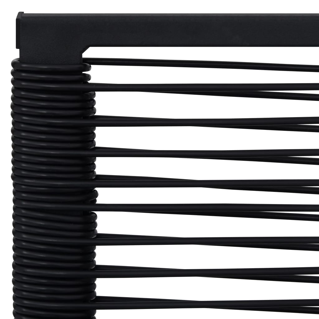 Dining Set | Black | Glass | Medium | Durable | Garden Dining Set