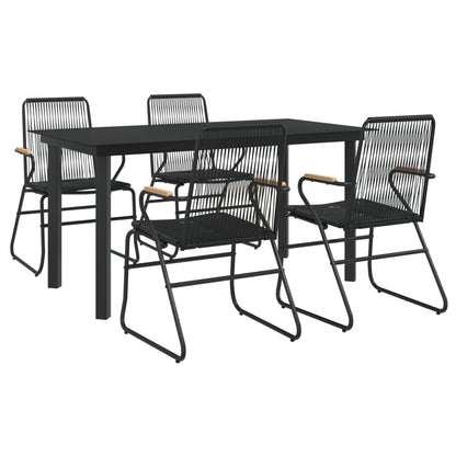 Garden Dining Set | Black