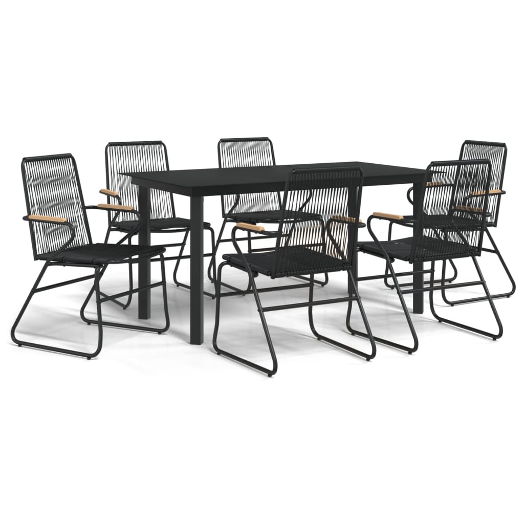 Garden Dining Set | Black