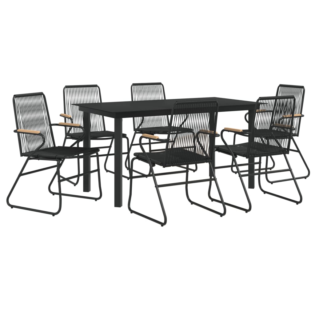 Garden Dining Set | Black