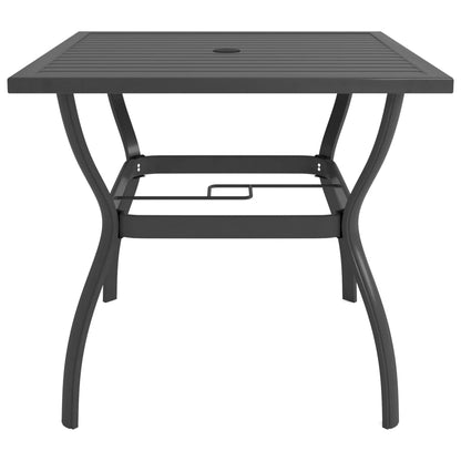 Dining Set | Anthracite, Grey | Powder-coated steel, Textilene | Medium