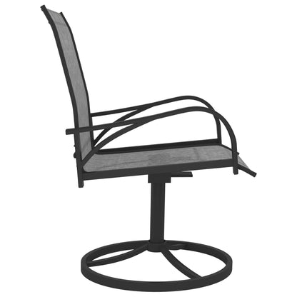 Dining Set | Anthracite, Grey | Powder-coated steel, Textilene | Medium