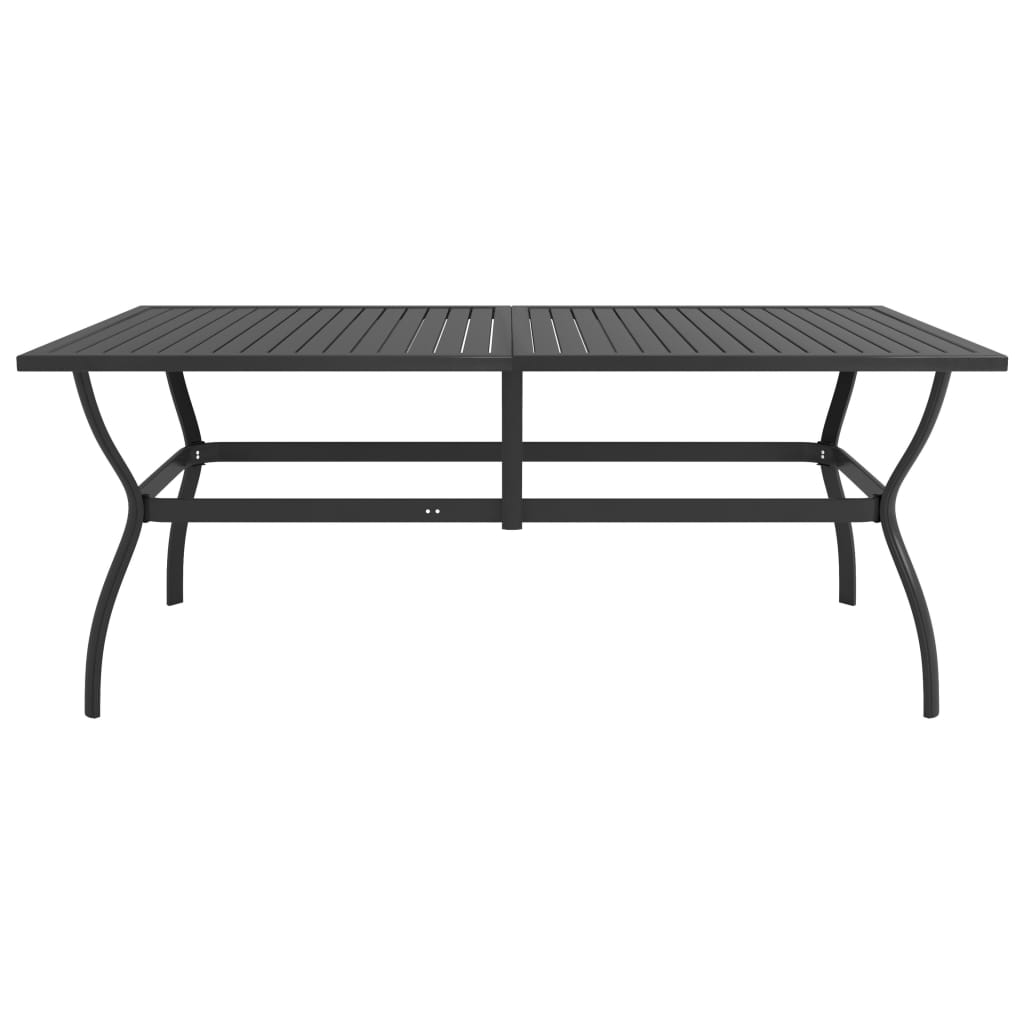 Dining Set | Anthracite, Grey | Powder-coated steel, Textilene