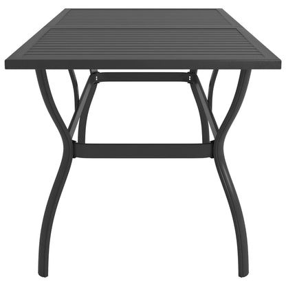 Dining Set | Anthracite, Grey | Powder-coated steel, Textilene
