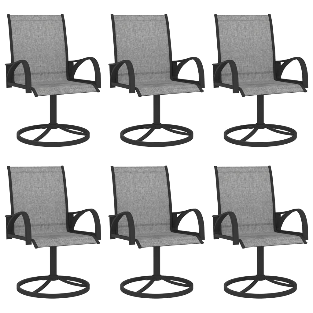 Dining Set | Anthracite, Grey | Powder-coated steel, Textilene