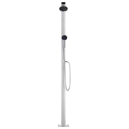 Garden Shower 215 cm Aluminium