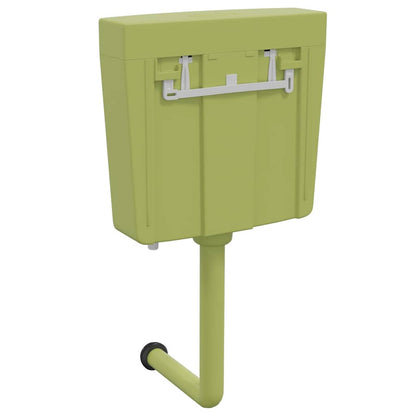 Toilet Cistern with Bottom Water Inlet 3/6 L Olive