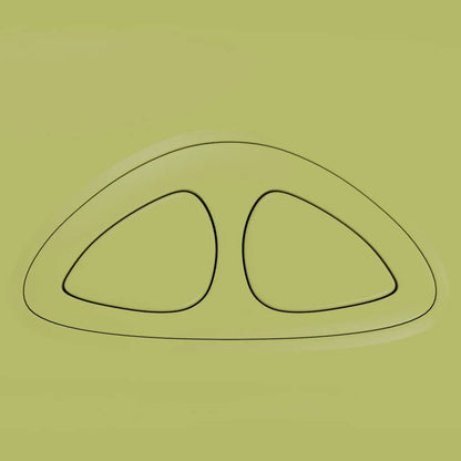 Toilet Cistern with Bottom Water Inlet 3/6 L Olive