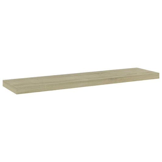 805128 vidaXL Bookshelf Boards 4 pcs Sonoma Oak 40x10x1,5 cm Engineered Wood