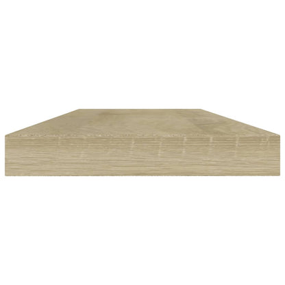Bookshelf Boards 4 pcs Sonoma Oak 40x10x1.5 cm Engineered Wood