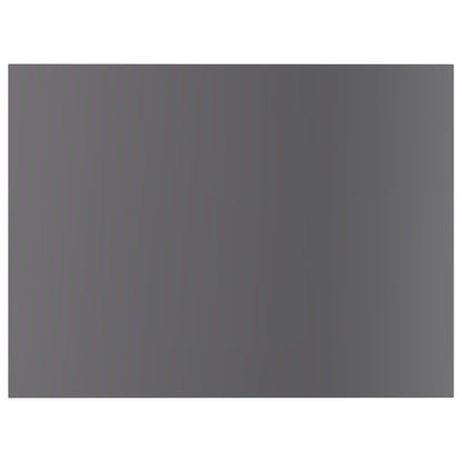 Bookshelf Boards 4 pcs High Gloss Grey 40x30x1.5 cm Engineered Wood